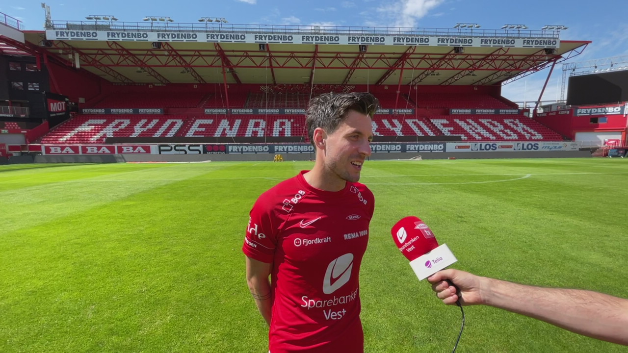 Daniel Pedersen er tilbake i full trening